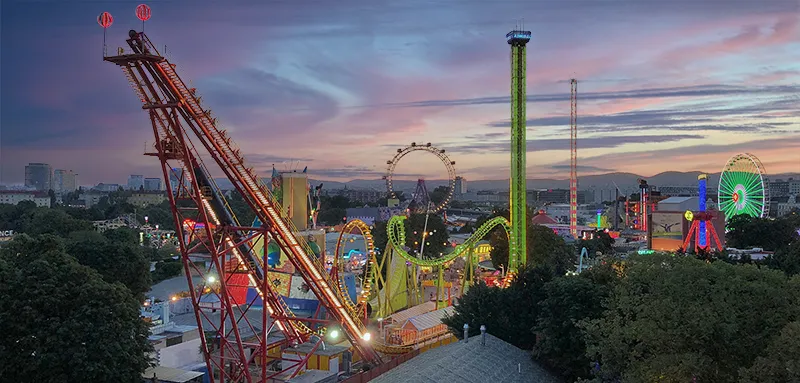 Ticket system for Amusement Parks