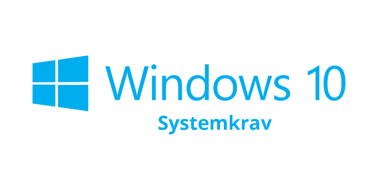 Windows 10 - systemkrav